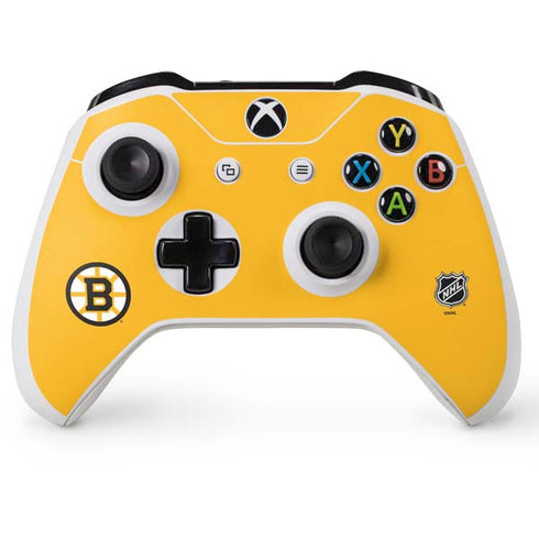 NHL Boston Bruins Solid Background Xbox One Skins