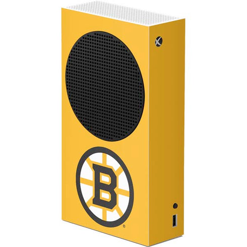 NHL Boston Bruins Solid Background Xbox Series S Skins