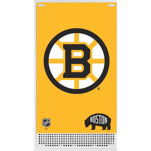 NHL Boston Bruins Solid Background Xbox Series S Console Skin