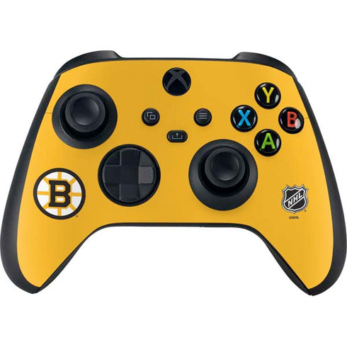NHL Boston Bruins Solid Background XBox Series X Digital Edition Bundle Skin