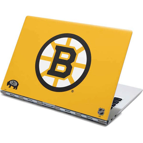 NHL Boston Bruins Solid Background Yoga 910 2-in-1 14in Touch-Screen Skin