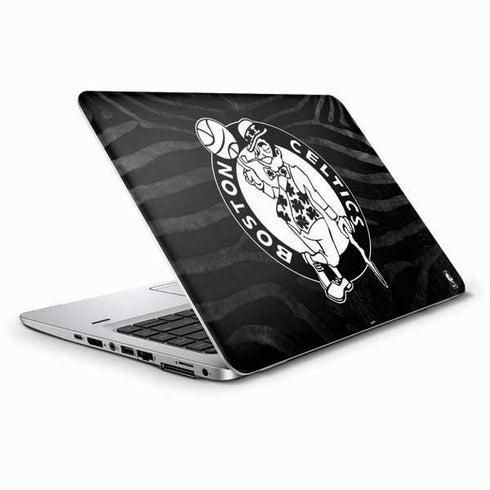 NBA Boston Celtics Black Animal Print HP Elitebook Skin