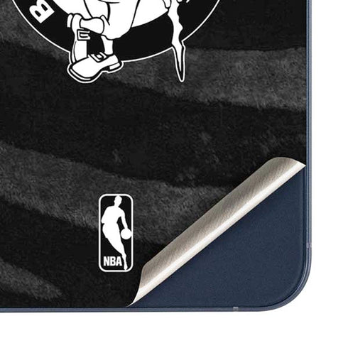 NBA Boston Celtics Black Animal Print Galaxy A36 5G Skin