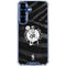NBA Boston Celtics Black Animal Print Galaxy S25 Plus Clear Case
