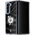 NBA Boston Celtics Black Animal Print Galaxy Z Fold5 5G Clear Case