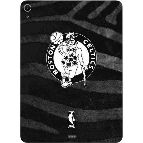NBA Boston Celtics Black Animal Print Apple iPad Air Skin