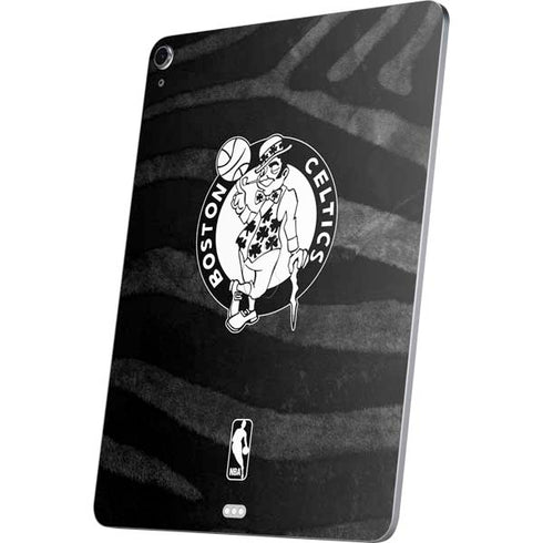 NBA Boston Celtics Black Animal Print Apple iPad Air Skin