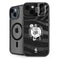 NBA Boston Celtics Black Animal Print iPhone 15 Kickstand Case