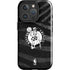 NBA Boston Celtics Black Animal Print iPhone 16 Pro Impact Case