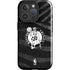 NBA Boston Celtics Black Animal Print iPhone 16 Pro Max Impact Case
