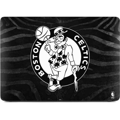 NBA Boston Celtics Black Animal Print Apple MacBook Air Skin