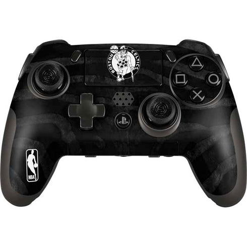NBA Boston Celtics Black Animal Print PlayStation Scuf Vantage 2 Controller Skin