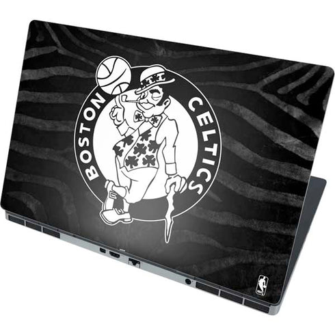 NBA Boston Celtics Black Animal Print Dell Precision Skin