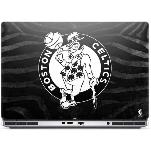 NBA Boston Celtics Black Animal Print Dell Precision Skin