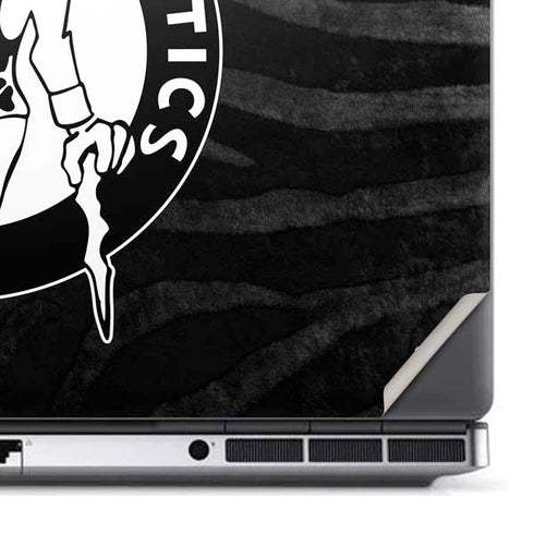 NBA Boston Celtics Black Animal Print Dell Precision Skin