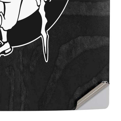 NBA Boston Celtics Black Animal Print PS5 Pro Console Skin