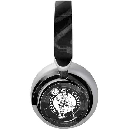 NBA Boston Celtics Black Animal Print Surface Headphones Skin