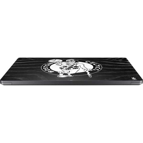 NBA Boston Celtics Black Animal Print Surface Laptop 7 13.8in Skin