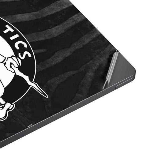 NBA Boston Celtics Black Animal Print Surface Laptop 7 13.8in Skin