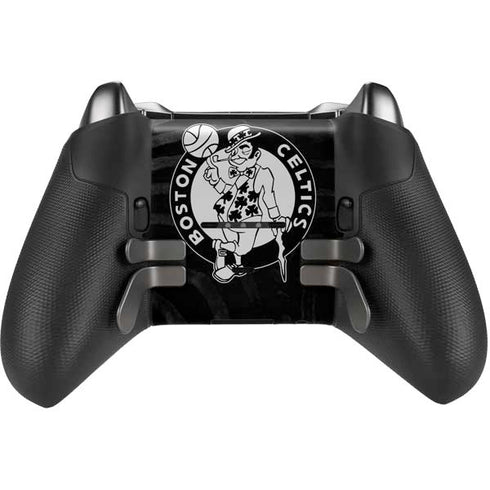 NBA Boston Celtics Black Animal Print Xbox Elite Wireless Controller Series 2 Skin