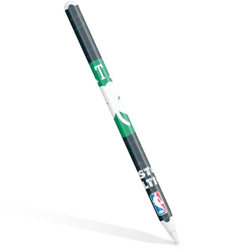 NBA Boston Celtics Black Secondary Logo Apple Pencil (2nd Gen 2019) Skin