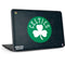 NBA Boston Celtics Black Secondary Logo HP Chromebook Skin