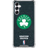 NBA Boston Celtics Black Secondary Logo Gabb Phone 4 Clear Case