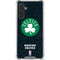 NBA Boston Celtics Black Secondary Logo Galaxy A17 Clear Case