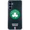 NBA Boston Celtics Black Secondary Logo Galaxy A35 5G Clear Case