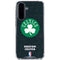 NBA Boston Celtics Black Secondary Logo Galaxy A36 5G Clear Case