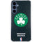 NBA Boston Celtics Black Secondary Logo Galaxy A55 5G Clear Case