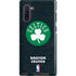 NBA Boston Celtics Black Secondary Logo Galaxy Cases