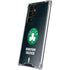 NBA Boston Celtics Black Secondary Logo Galaxy S23 Ultra Clear Case