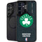 NBA Boston Celtics Black Secondary Logo Galaxy S24 FE Kickstand Case