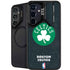 NBA Boston Celtics Black Secondary Logo Galaxy S24 FE Kickstand Case