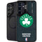 NBA Boston Celtics Black Secondary Logo Galaxy S25 Kickstand Case
