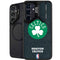 NBA Boston Celtics Black Secondary Logo Galaxy S25 Plus Kickstand Case