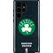 NBA Boston Celtics Black Secondary Logo Galaxy S25 Ultra Impact Case