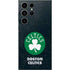 NBA Boston Celtics Black Secondary Logo Galaxy S25 Ultra Skin