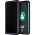 NBA Boston Celtics Black Secondary Logo Galaxy S24 Waterproof Case