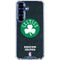 NBA Boston Celtics Black Secondary Logo Galaxy S25 Plus Clear Case