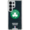 NBA Boston Celtics Black Secondary Logo Galaxy S25 Ultra Clear Case