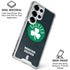 NBA Boston Celtics Black Secondary Logo Galaxy S25 Ultra Clear Case