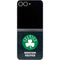 NBA Boston Celtics Black Secondary Logo Galaxy Z Flip6 Skin