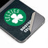 NBA Boston Celtics Black Secondary Logo Galaxy Z Flip6 Skin