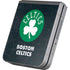 NBA Boston Celtics Black Secondary Logo Galaxy Z Flip6 Skin