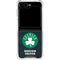 NBA Boston Celtics Black Secondary Logo Galaxy Z Flip6 Clear Case