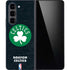 NBA Boston Celtics Black Secondary Logo Galaxy Z Fold5 5G Skin
