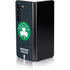 NBA Boston Celtics Black Secondary Logo Galaxy Z Fold5 5G Skin
