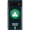 NBA Boston Celtics Black Secondary Logo Pixel Cases